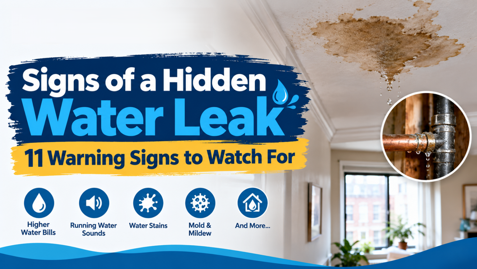 Hidden Water Leak Warning Signs